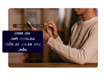 Globe and web addresses