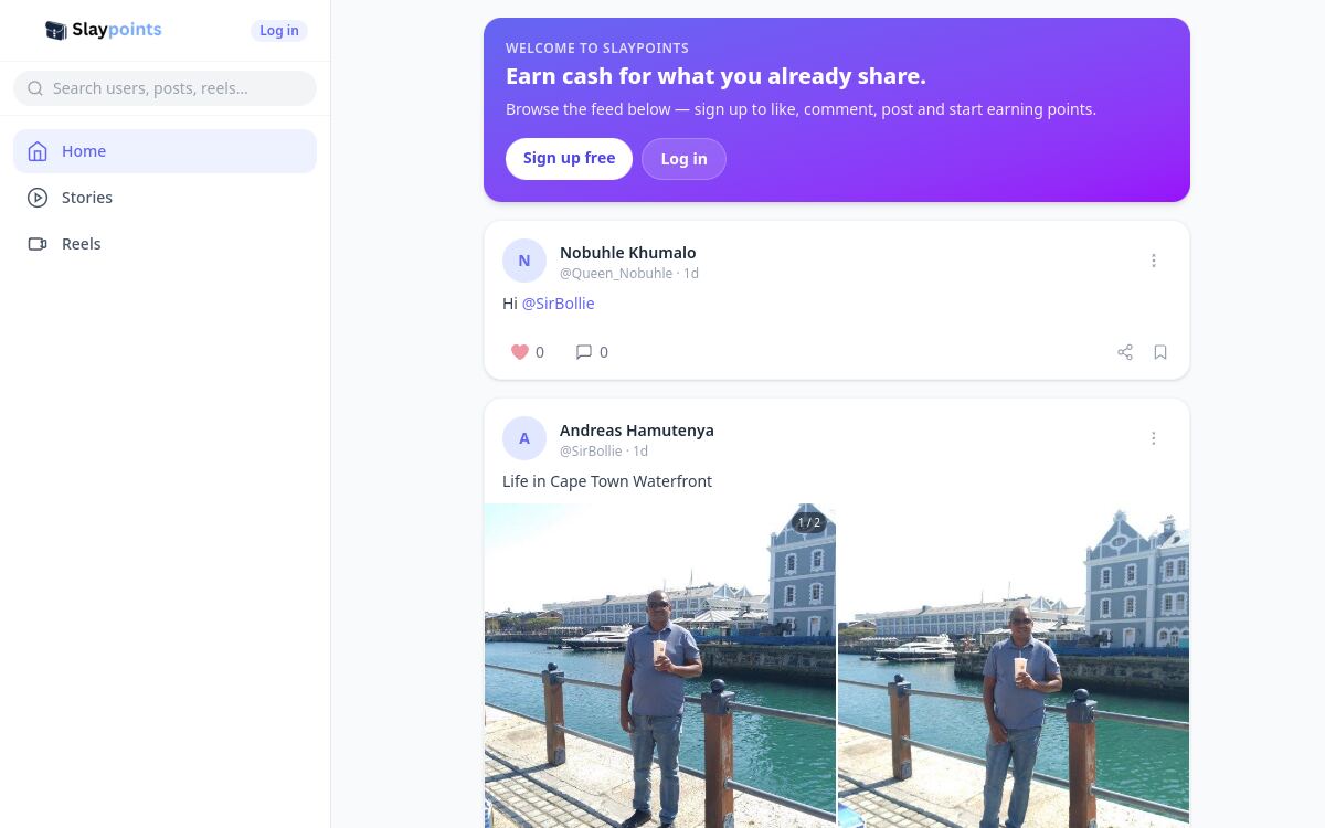 Slay Points — Slay Points — a gamified loyalty engine that turns purchases into points and points into reach