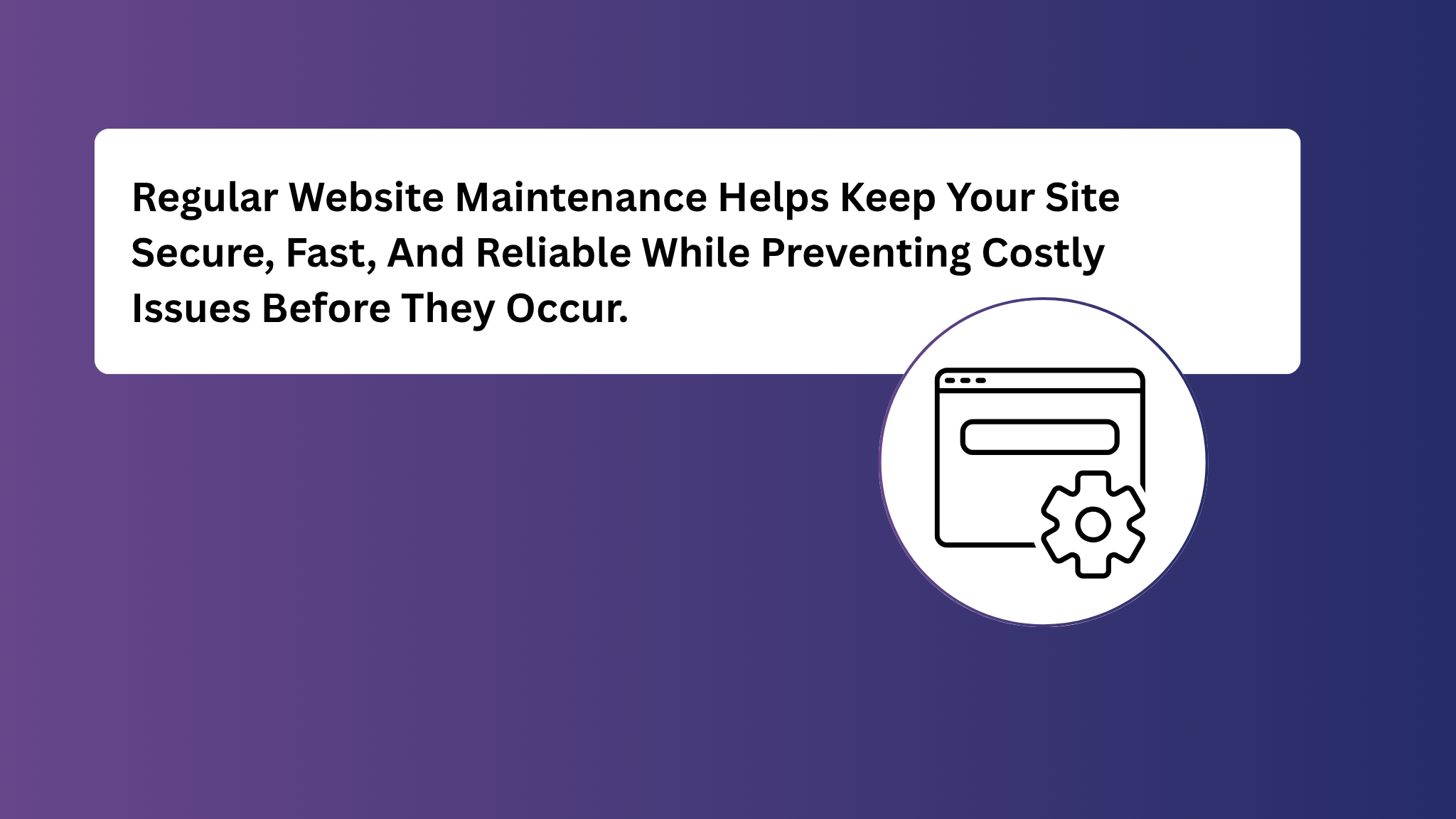 Why Your Business Needs a Website Maintenance Plan