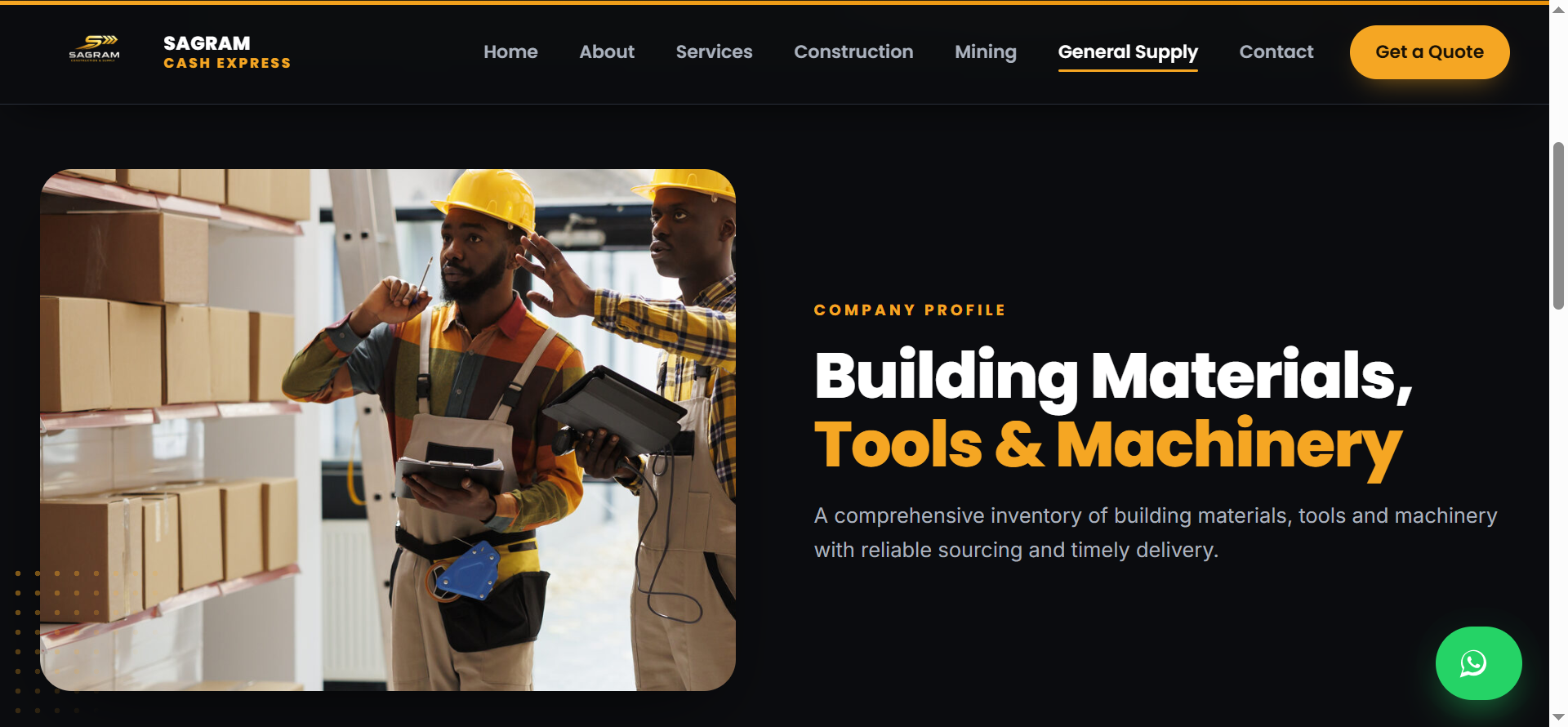 Sagram’s general supply solutions provide essential materials and equipment, ensuring businesses have reliable access to the resources they need.