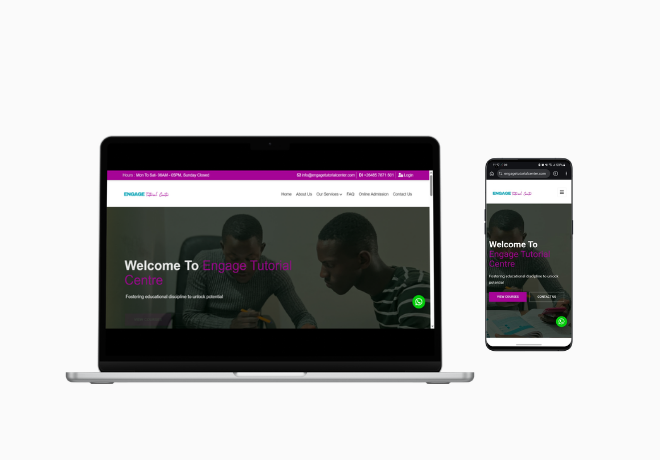 Engage Tutorial Center — Engage Tutorial Center, Structuring a Digital Learning Platform for Student Success