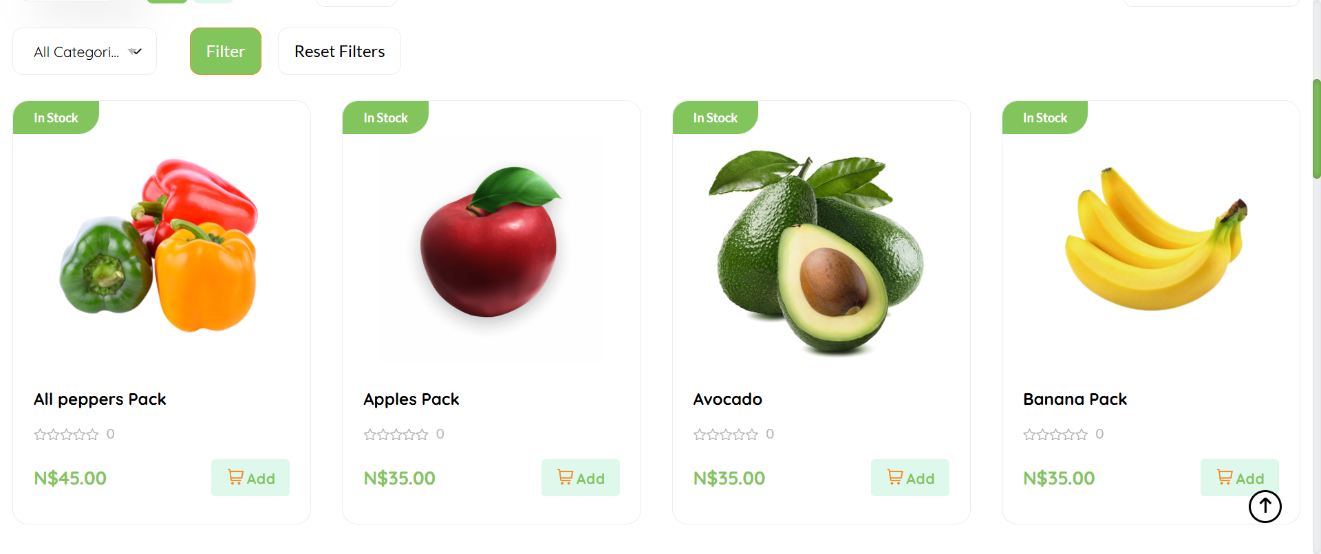 Dial a Fruit Namibia shop